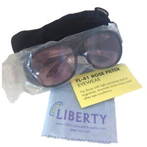Eschenbach Optik FL-41 Summerwood Rose Light Filter Glasses - New